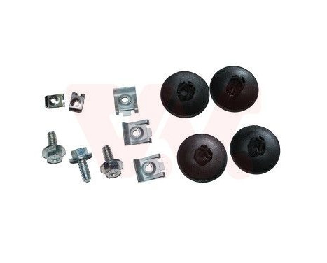 Mount Kit, mud guard 4342796 Van Wezel, Image 2