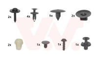 Mount Kit, mud guard 4356796 Van Wezel