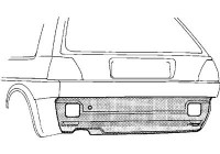 Bodywork PART Rear Panel Bottom section