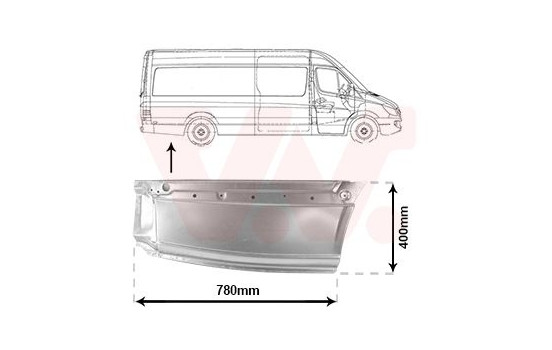 REAR CORNER BOTTOM RIGHT