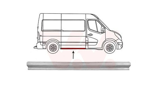 SILL UNDER SIDE DOOR R