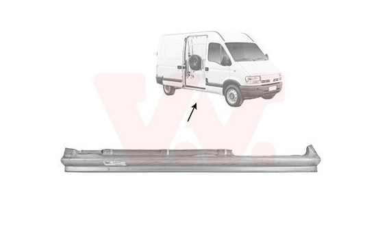 SILL UNDER SIDE DOOR RIGHT