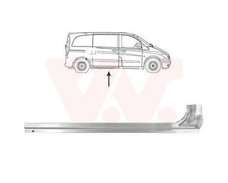 SILL UNDER SIDE DOOR RIGHT