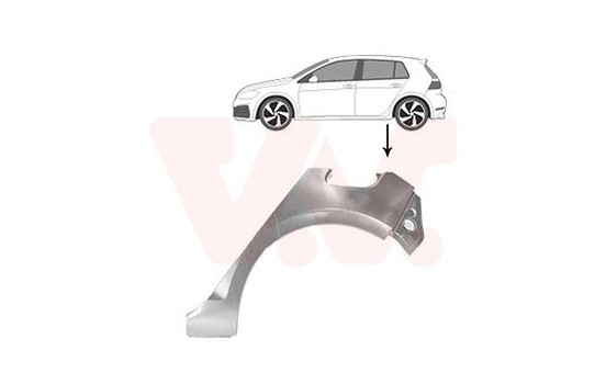 WHEEL ARCH RIM REAR LEFT