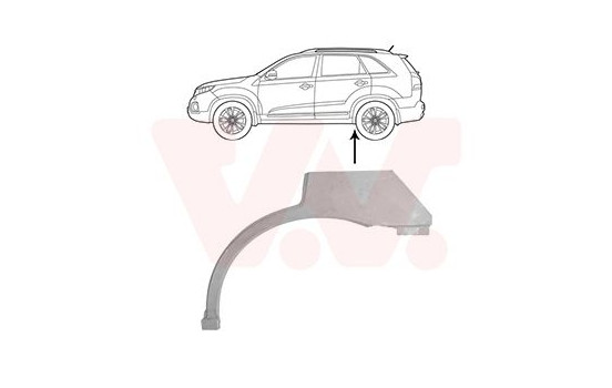 WHEEL ARCH RIM REAR LEFT