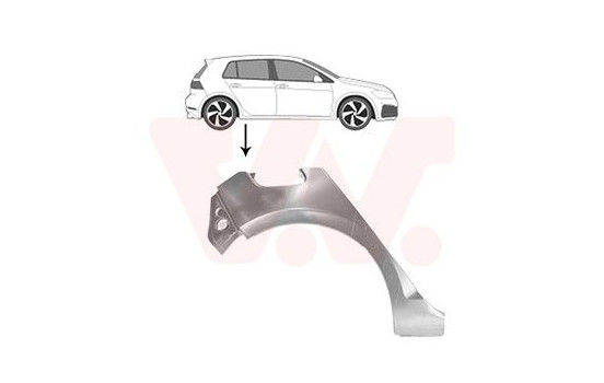 WHEEL ARCH RIM REAR RIGHT