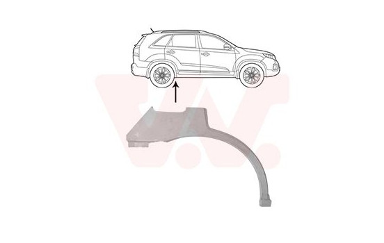 WHEEL ARCH RIM REAR RIGHT