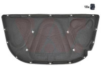 Silencing Material, engine bay