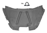 Silencing Material, engine bay