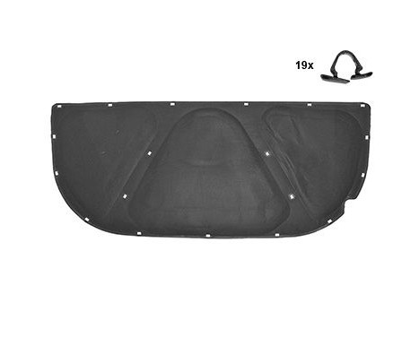 Silencing Material, engine bay