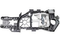 Frame, exterior door handle