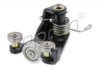 Roller guide, sliding door