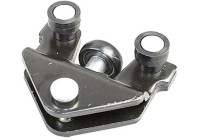 Roller guide, sliding door