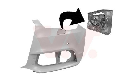 Bumper 0301565 Van Wezel
