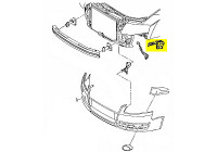 BUMPER SUPPORT Front Left Outer Side