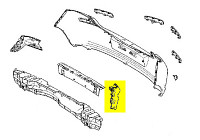 BUMPER SUPPORT Outer Side Left