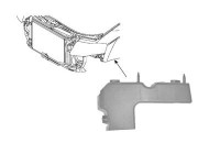 Mount Bracket, bumper 0326567 Van Wezel