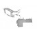 Mount Bracket, bumper 0326567 Van Wezel