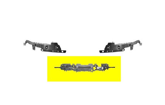 Mount Bracket, bumper 3749569 Van Wezel