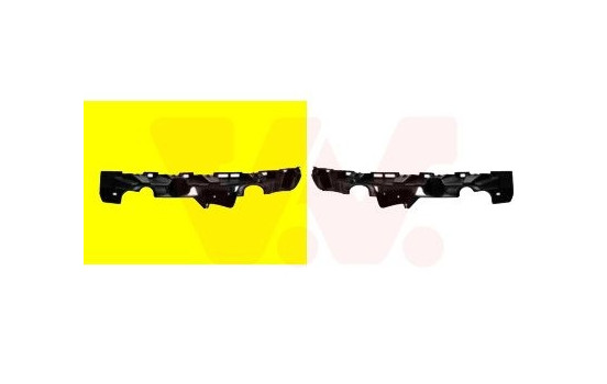 Mount Bracket, bumper 4327565 Equipart, Image 2