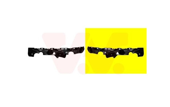 Mount Bracket, bumper 4327566 Equipart, Image 2