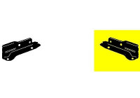 Mount Bracket, bumper 5834597 Equipart