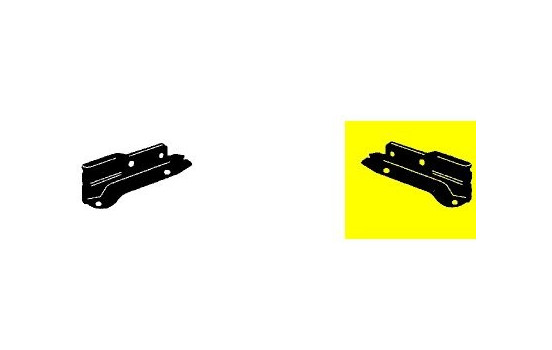 Mount Bracket, bumper 5834597 Equipart