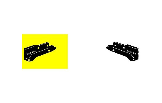 Mount Bracket, bumper 5834598 Equipart