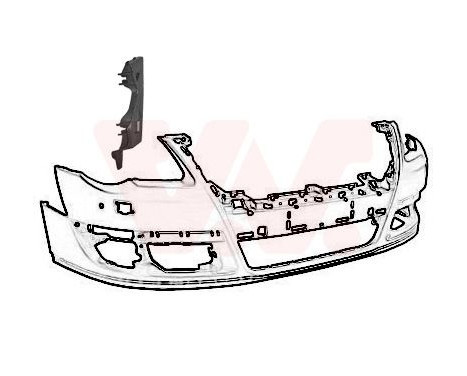 Mount Bracket, bumper 5839562 Van Wezel