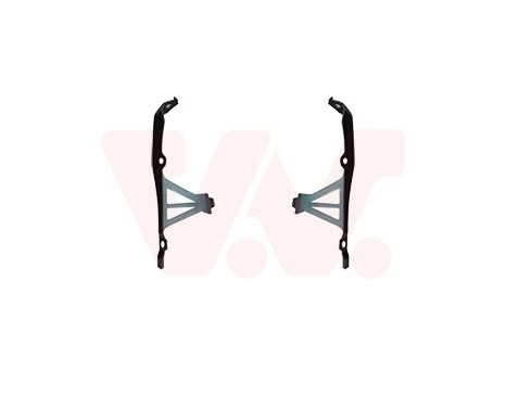 Mount Bracket, bumper ** Equipart ** 4022569 Van Wezel