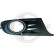 BUMPER GRILL UNDER RIGHT with FOG LIGHT HOLE BLACK / Chrome, Thumbnail 2