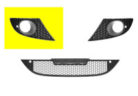 BUMPER GRILL UNDER Right