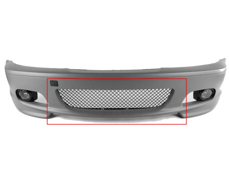 Center Grill BMW E46 M package II Sedan / Touring, Image 3