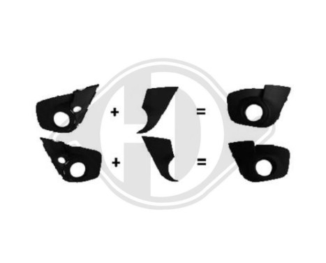 Cover, fog lamp, Image 2