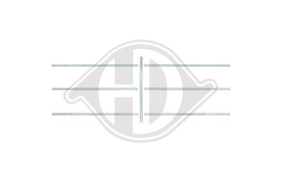 Decorative / Protection panel, radiator grille, Image 2