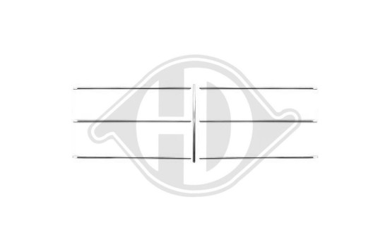 Decorative/protective strip set, radiator grille, Image 2