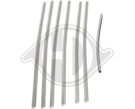 Decorative/protective strip set, radiator grille, Image 2