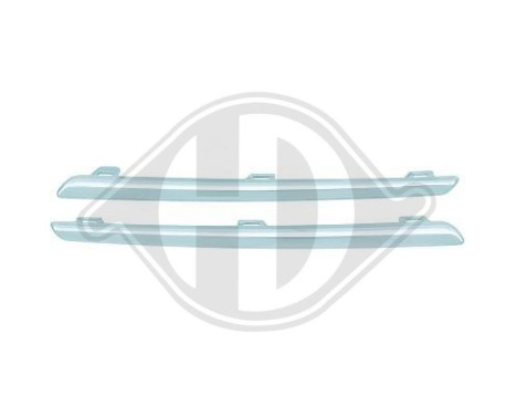 Decorative/protective strip set, radiator grille, Image 2