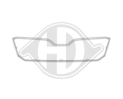 Frame, radiator grille Priority Parts, Image 3