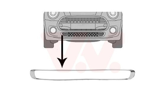 Frame, radiator grille