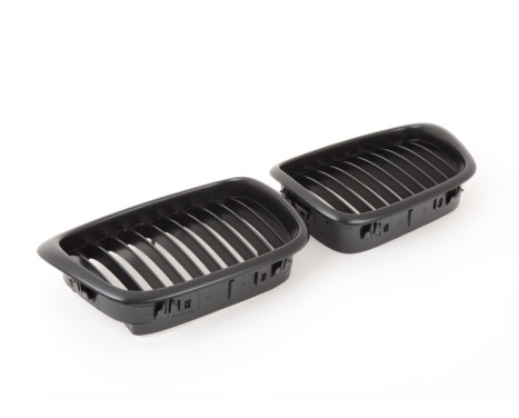 Matte Black Grills BMW 5-Series E39 1995-2001, Image 2