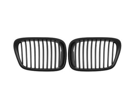 Matte Black Grills BMW 5-Series E39 1995-2001