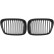 Matte Black Grills BMW 5-Series E39 1995-2001
