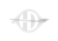 Plate, radiator grille