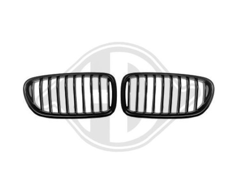 Radiator BMW F10 / F11 high gloss black, Image 3