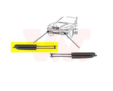 Trim/Protective Strip, bumper, Image 4