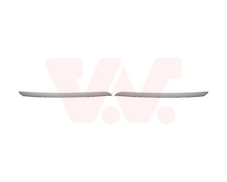 Trim/Protective Strip Set, radiator grille