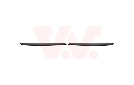 Trim/Protective Strip Set, radiator grille