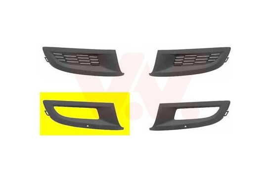 Ventilation Grille, bumper ** Equipart **, Image 2