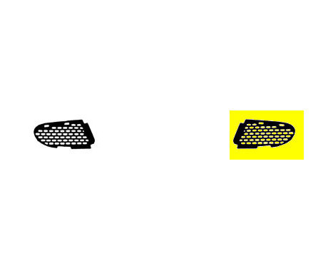 Ventilation Grille, bumper